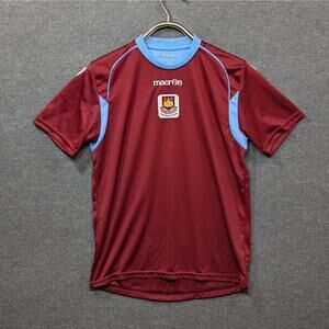 West Ham United Training Jersey Mens Small Soccer Macron Football 2010-2012